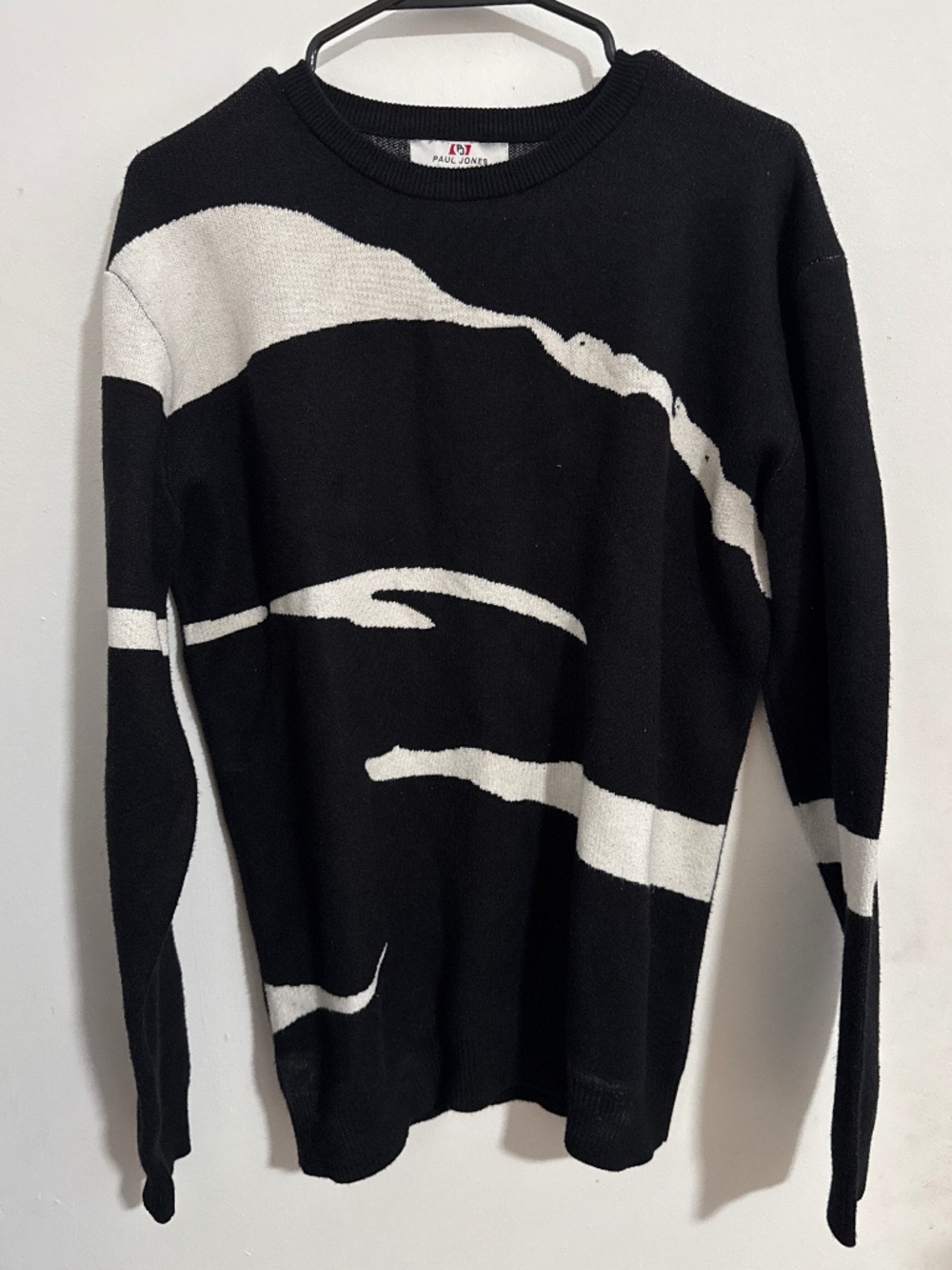Black & White Patterned Sweater